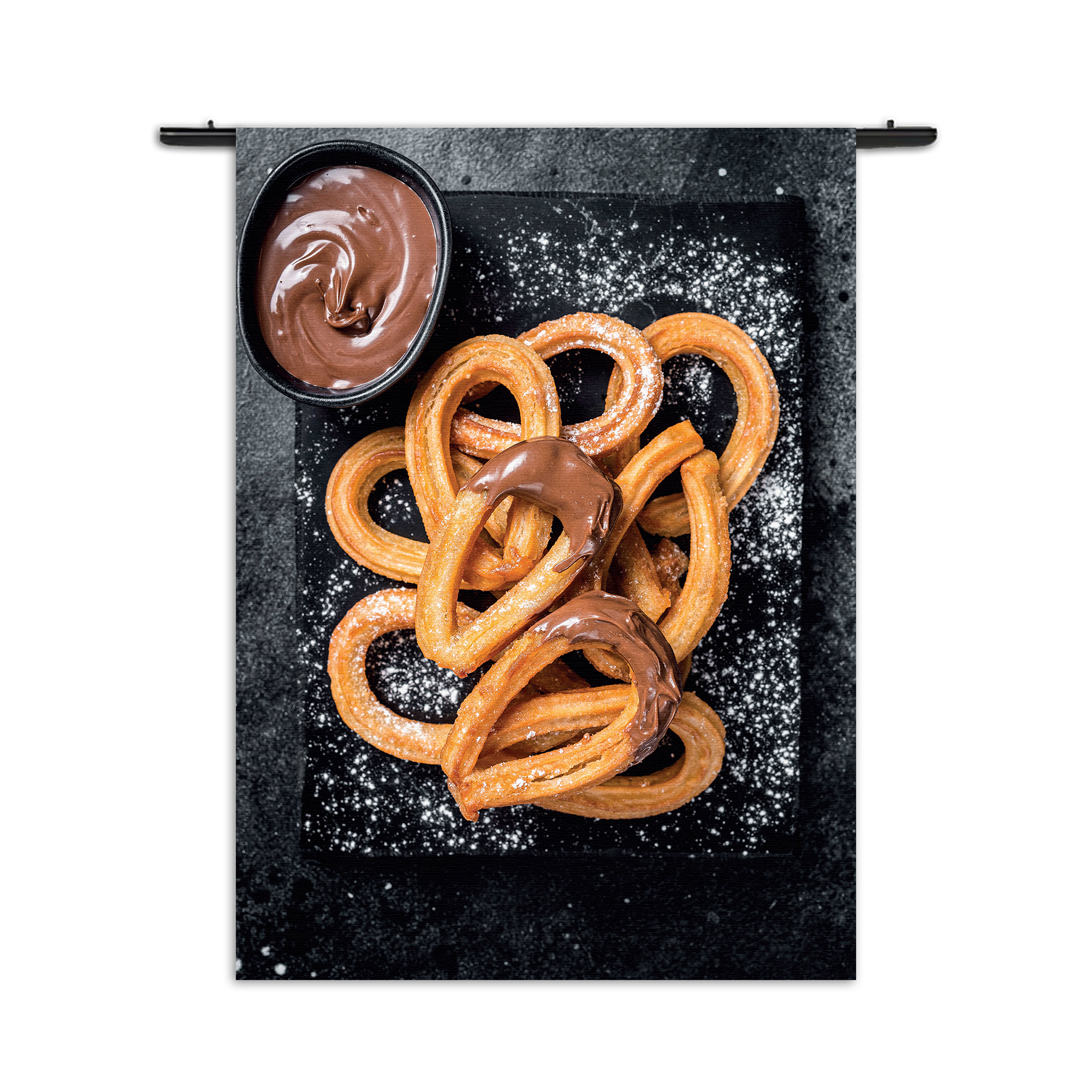 Wandkleed Churros Rechthoek Verticaal