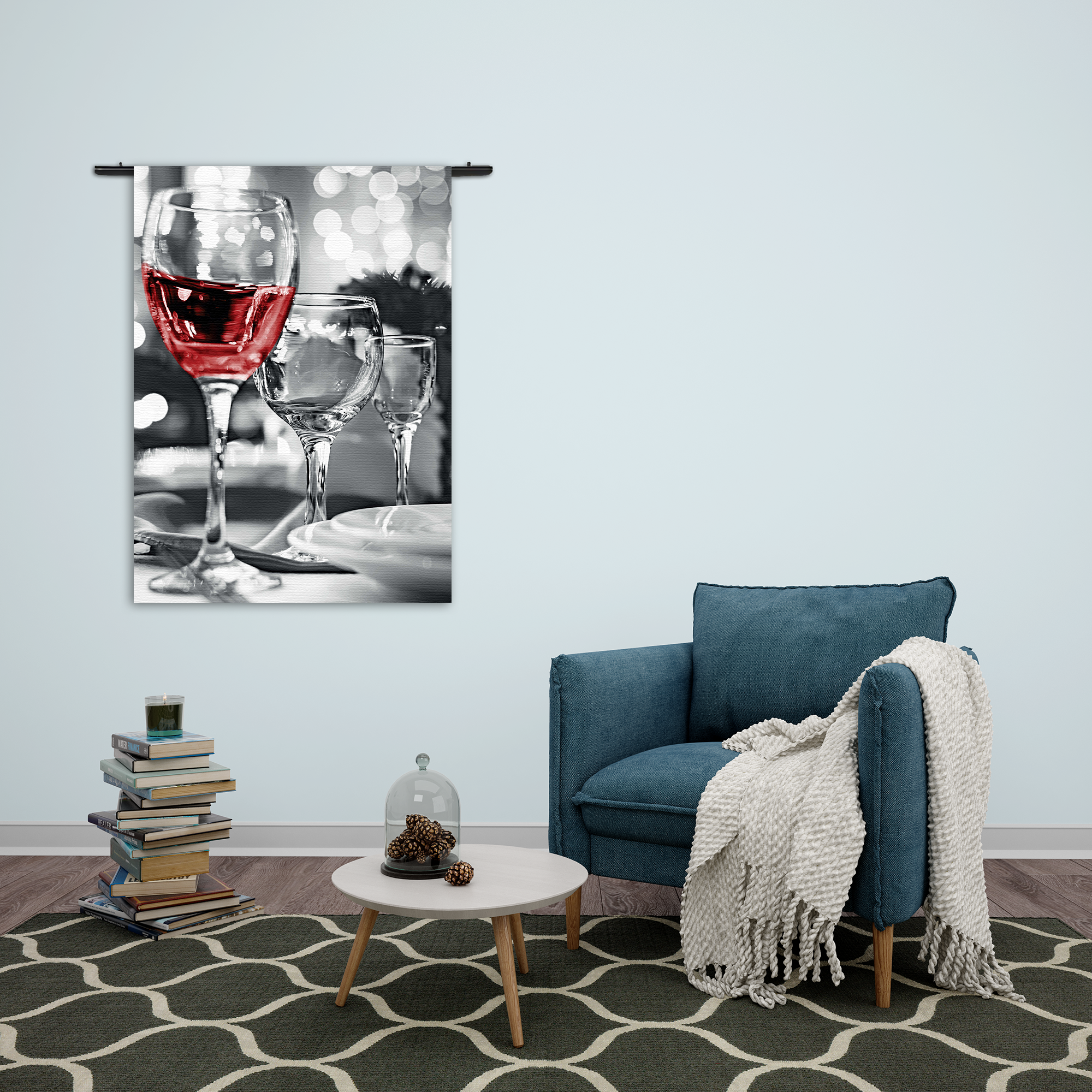 Wandkleed Drink Rode Wijn Rechthoek Verticaal Template 50 70 Verticaal Eten En Drinken 77 2