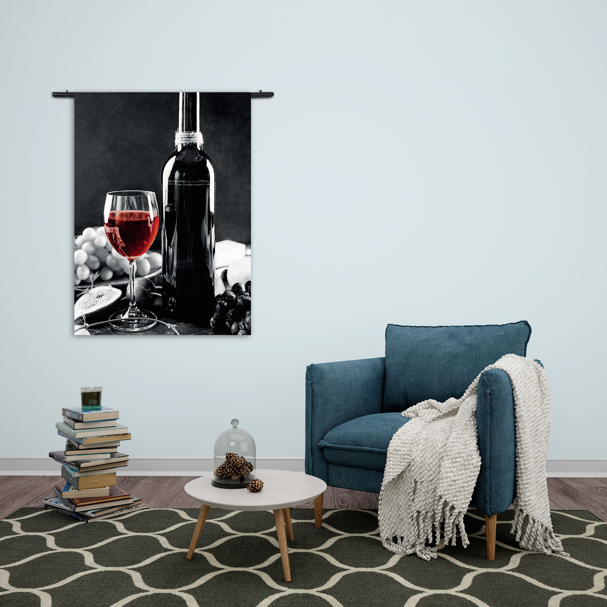 Wandkleed Red Red Wine 01 Rechthoek Verticaal Template 50 70 Verticaal Eten En Drinken 78 2