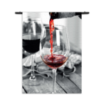 Wandkleed Red Red Wine 02 Rechthoek Verticaal