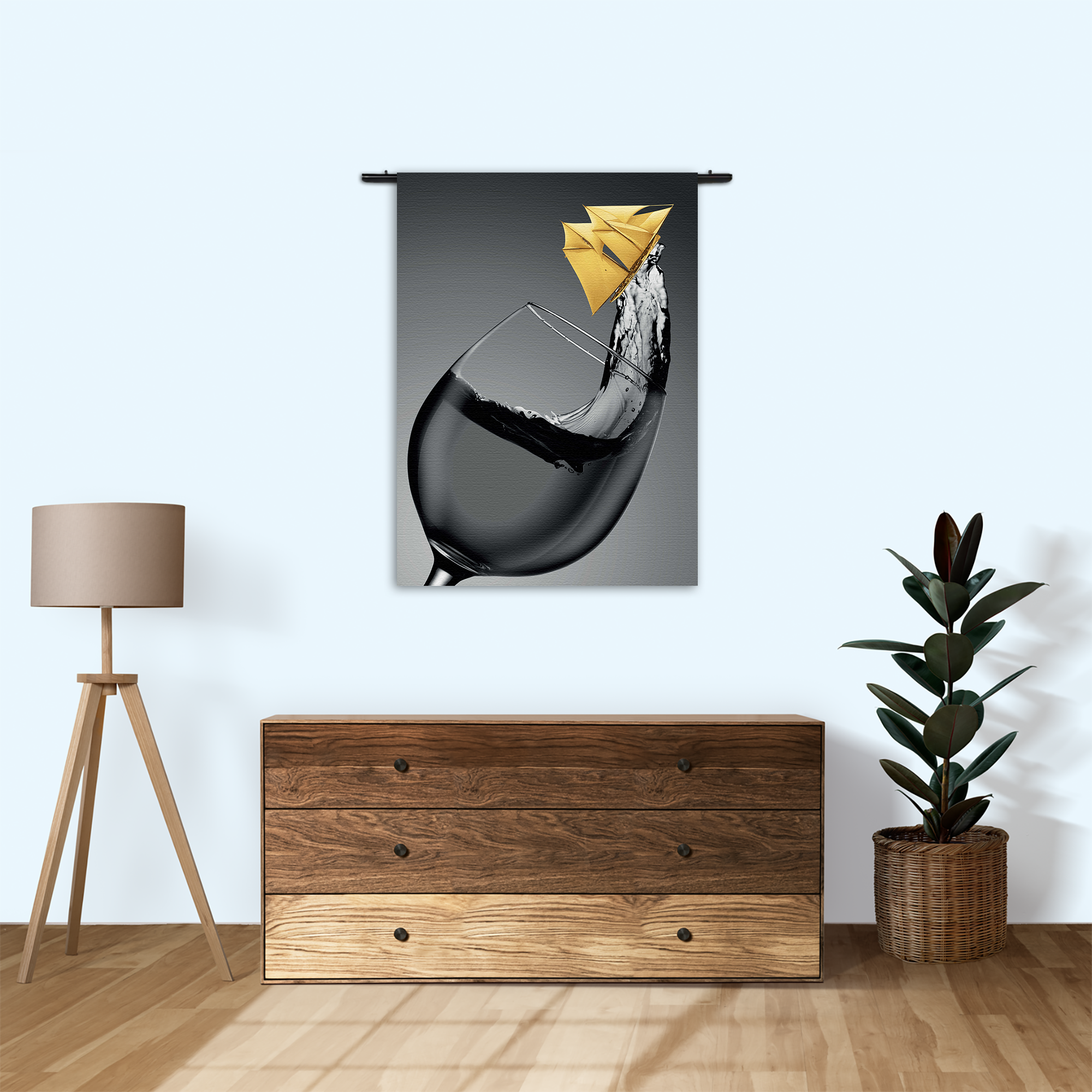 Wandkleed Sailing Wine 02 Rechthoek Verticaal Template 50 70 Verticaal Eten En Drinken 81 1