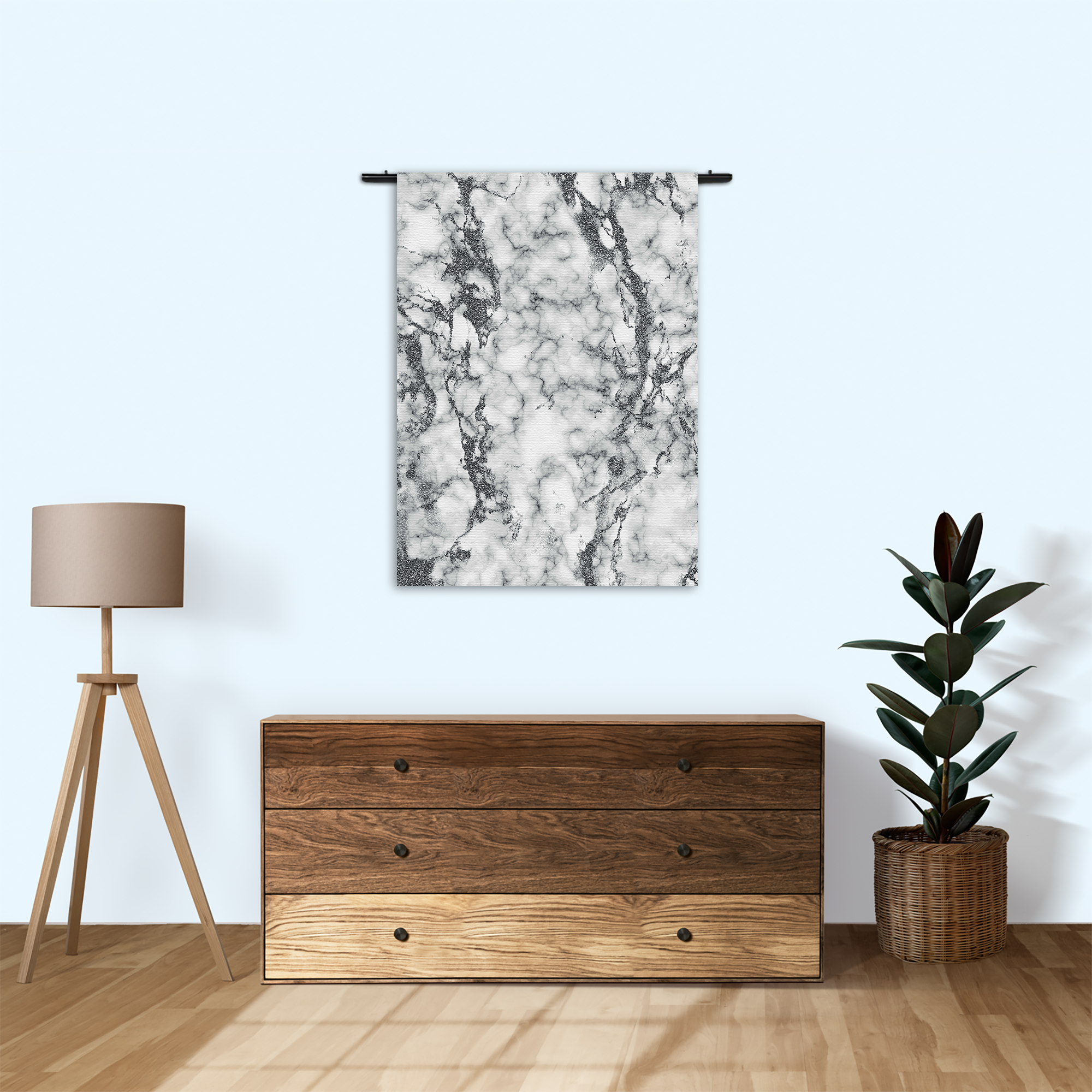 Wandkleed Basis Marmer Look Grijs Rechthoek Verticaal Template 50 70 Verticaal Marmer 1 1
