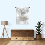 Wandkleed Abstract Marmer Look Grijs met Goud 07 Rechthoek Verticaal Template 50 70 Verticaal Marmer 18 1