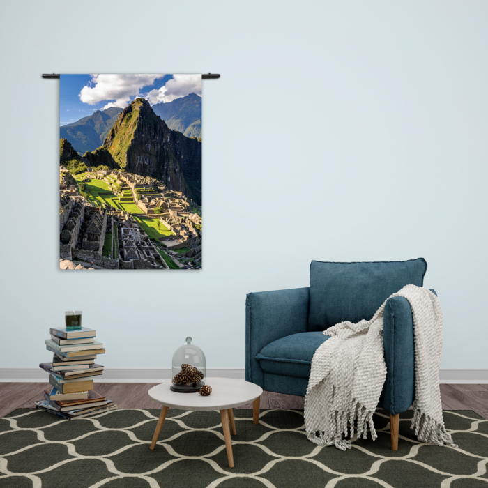 Wandkleed Machu Picchu Rechthoek Verticaal Template 50 70 Verticaal Natuur 44 2