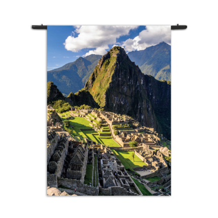 Wandkleed Machu Picchu Rechthoek Verticaal