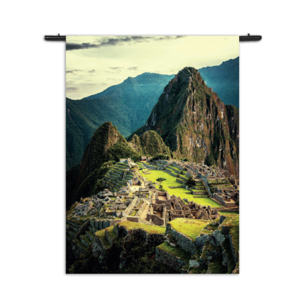 Wandkleed Machu Picchu 2 Rechthoek Verticaal