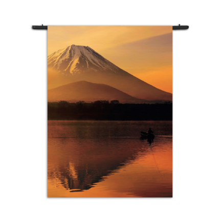 Wandkleed Fuji Rechthoek Verticaal