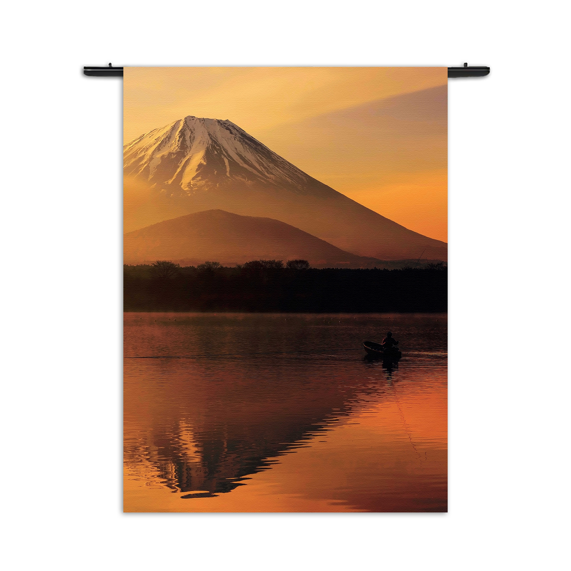 Wandkleed Fuji Rechthoek Verticaal