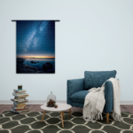 Wandkleed De Blauwe Melkweg Rechthoek Verticaal Template 50 70 Verticaal Natuur 72 2