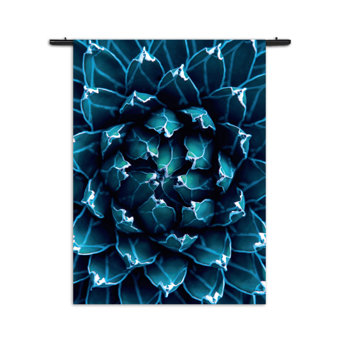 Wandkleed Kleurrijke bloem 3 Rechthoek Verticaal