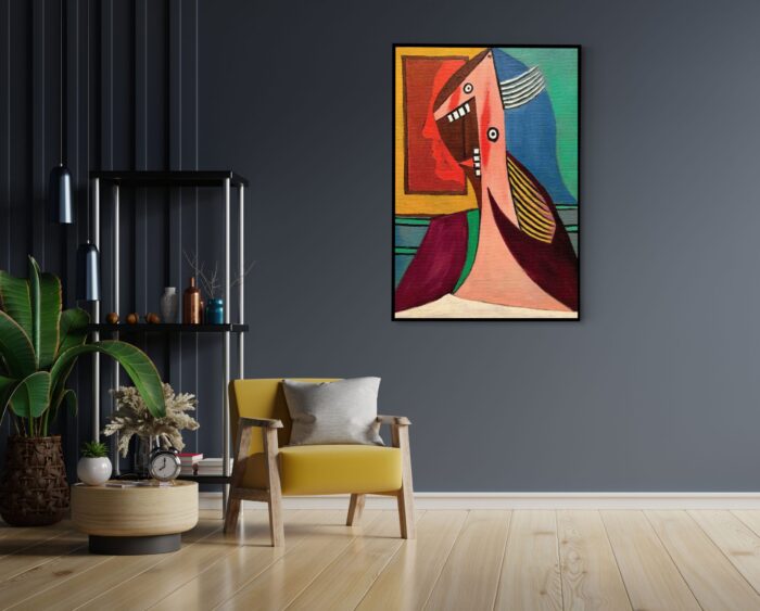 Akoestisch Schilderij Mondriaan de rode Rechthoek Verticaal Template 50 70 Verticaal OM 13 1 scaled 1