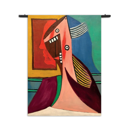 Wandkleed Picasso De Vrouw 1929 Rechthoek Verticaal