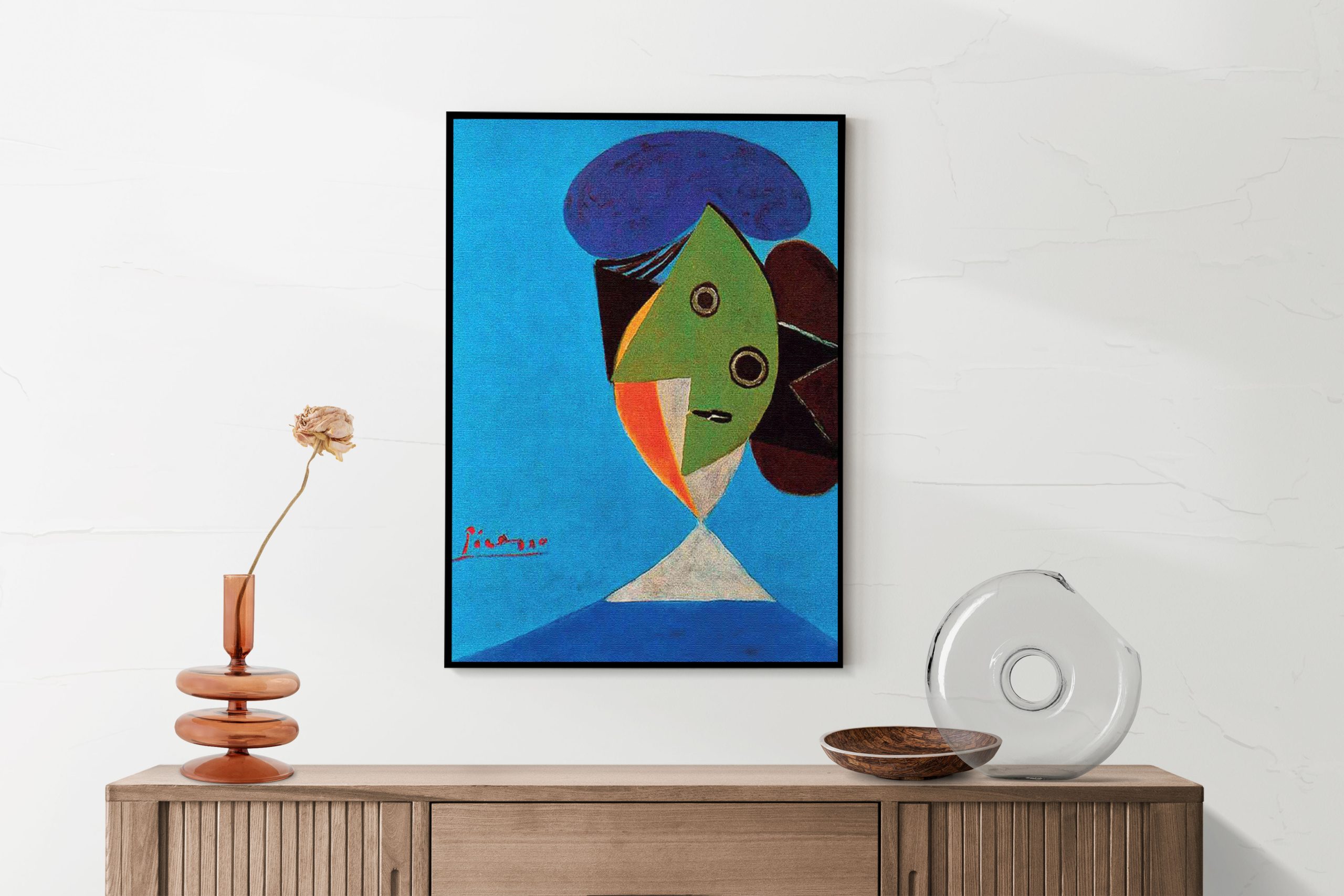 Akoestisch Schilderij Picasso De visvrouw 1935 Rechthoek Verticaal Template 50 70 Verticaal OM 14 2 scaled 1