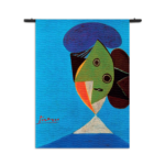 Wandkleed Picasso De visvrouw 1935 Rechthoek Verticaal