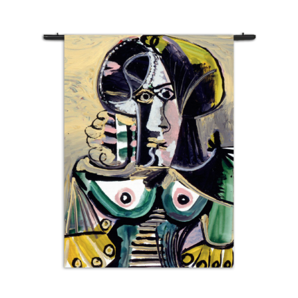 Wandkleed Picasso Portret van een vrouw 1971 Rechthoek Verticaal