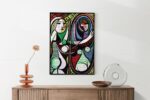 Akoestisch Schilderij Picasso Meisje voor een spiegel 1932 Rechthoek Verticaal Template 50 70 Verticaal OM 19 2 scaled 2
