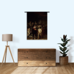 Wandkleed Rembrandt De Nachtwacht 1642 Rechthoek Verticaal Template 50 70 Verticaal OM 24 1