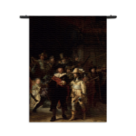 Wandkleed Rembrandt De Nachtwacht 1642 Rechthoek Verticaal