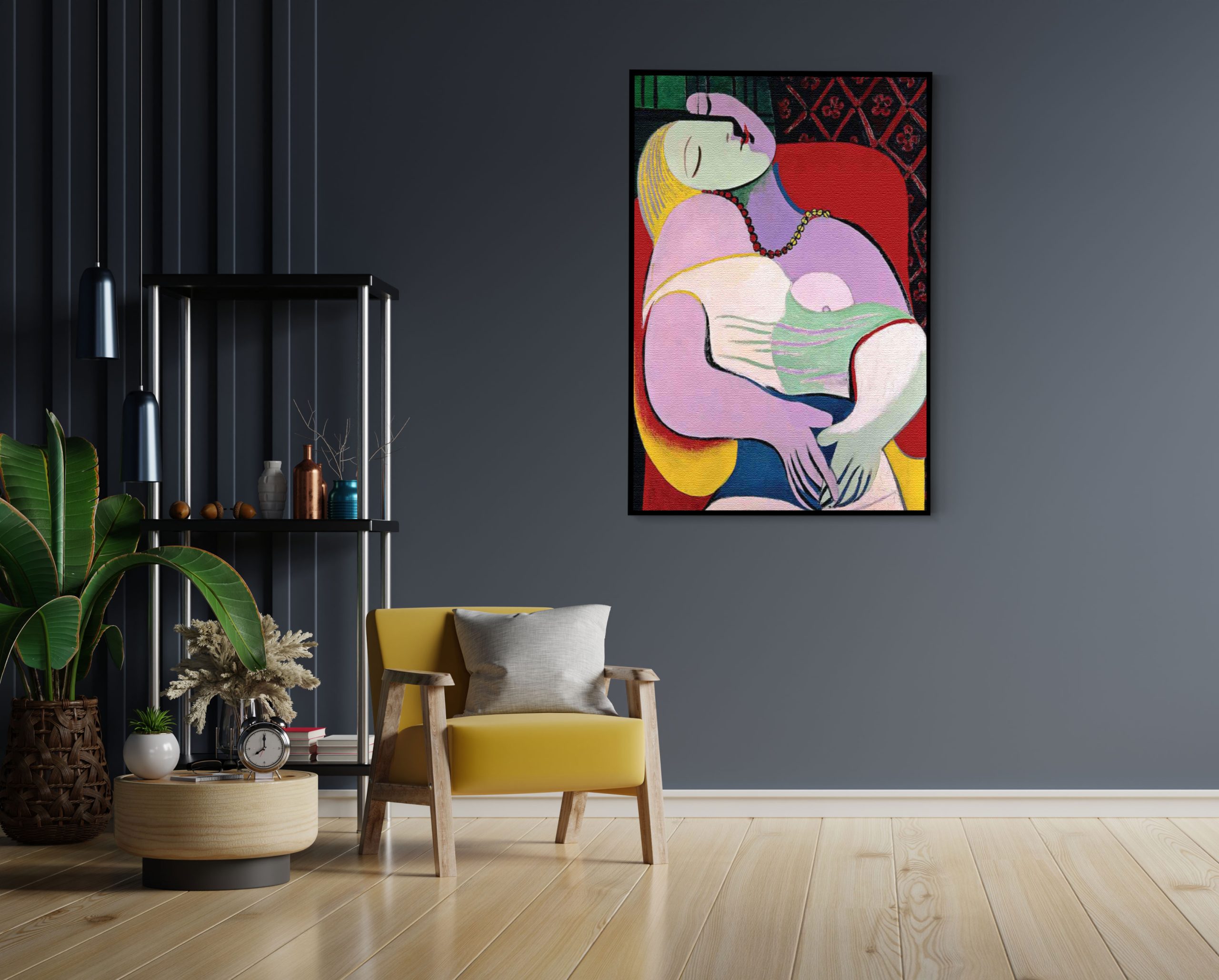 Akoestisch Schilderij Picasso Een Droom 1932 Rechthoek Verticaal Template 50 70 Verticaal OM 8 1 scaled 1
