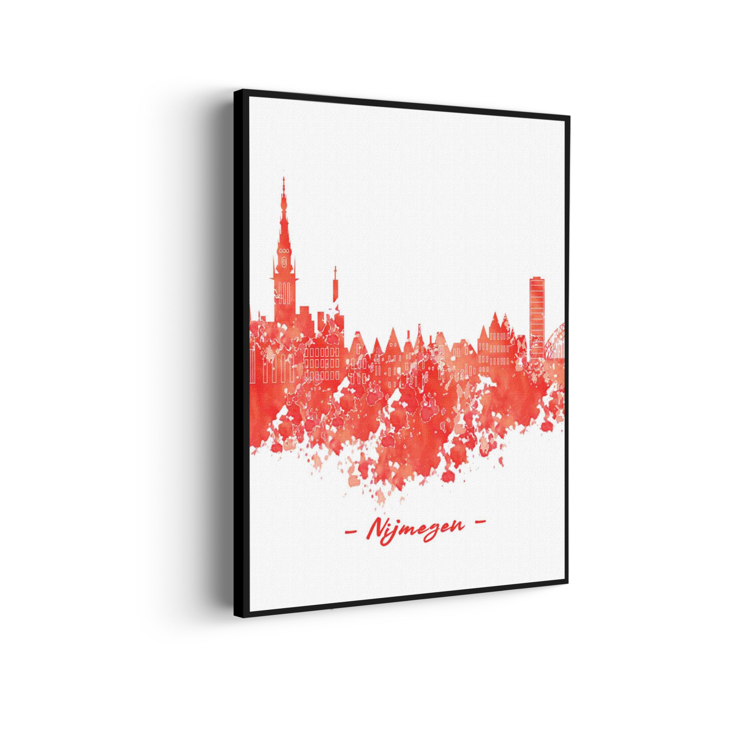 Akoestisch Schilderij Skyline Nijmgen Watercolor Paint Rechthoek Verticaal Template 50 70 Verticaal Steden 12 1 scaled 1