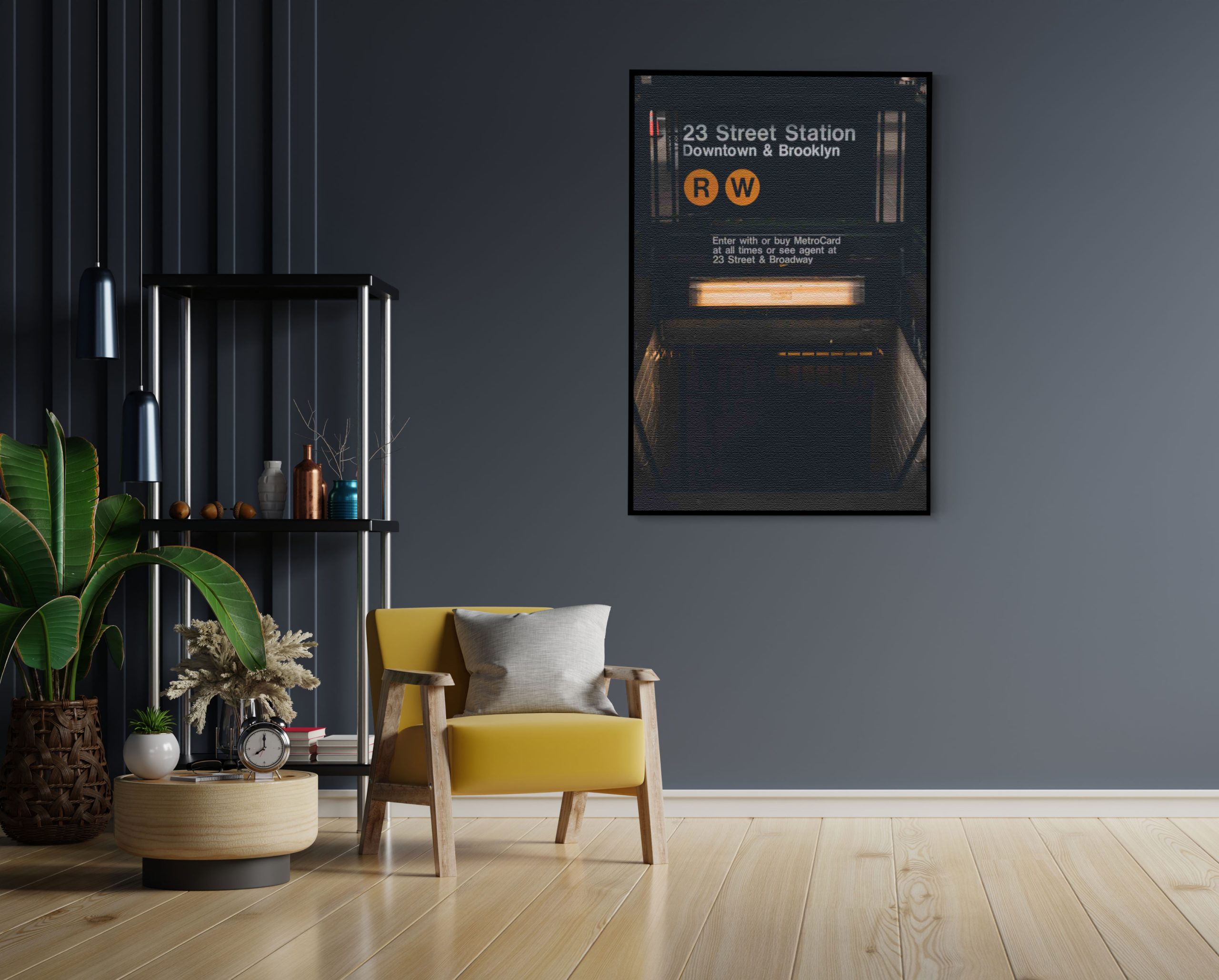 Akoestisch Schilderij Street Sation New York Rechthoek Verticaal Template 50 70 Verticaal Steden 25 1 scaled 1