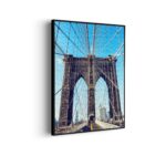Akoestisch Schilderij Brooklyn Bridge New York Voetganger Rechthoek Verticaal Template 50 70 Verticaal Steden 26 scaled 1