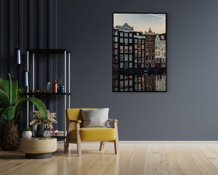 Akoestisch Schilderij Aan die Amsterdamse Gracht Rechthoek Verticaal Template 50 70 Verticaal Steden 33 1 scaled 1