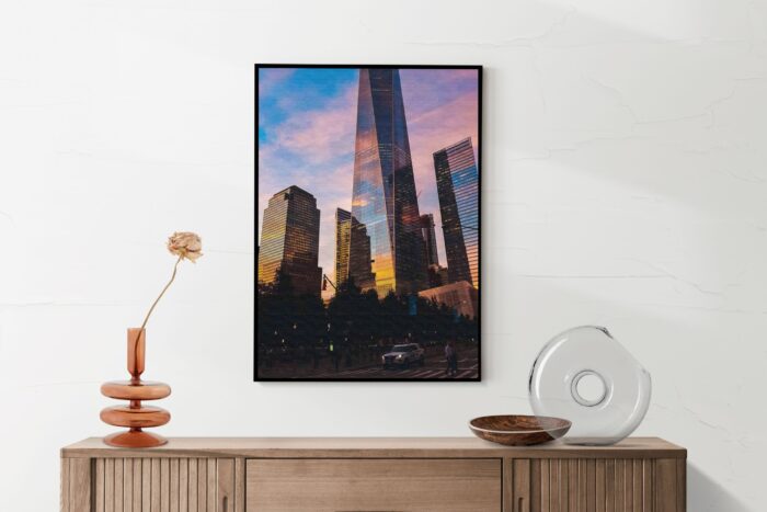 Akoestisch Schilderij One World Trade Center New York Rechthoek Verticaal Template 50 70 Verticaal Steden 37 2 scaled 1