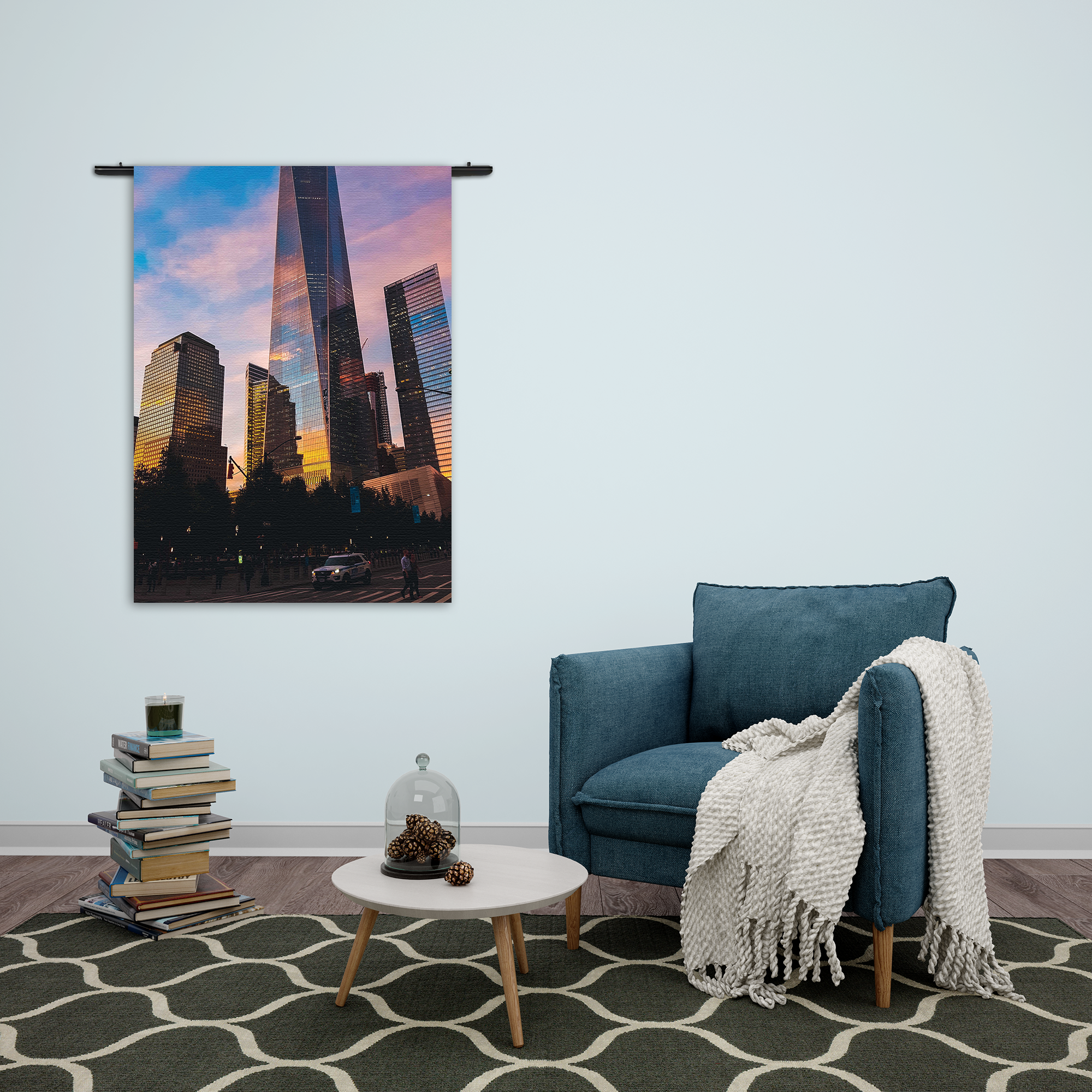 Wandkleed One World Trade Center New York Rechthoek Verticaal Template 50 70 Verticaal Steden 37 2