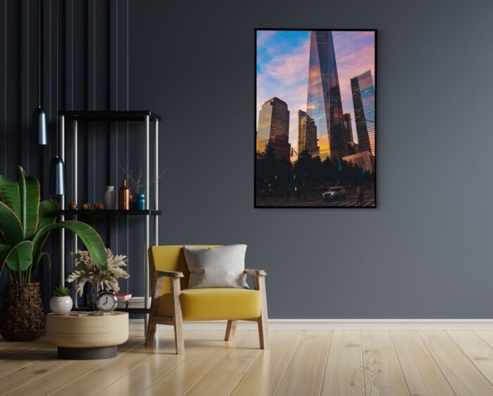 Akoestisch Schilderij One World Trade Center New York Rechthoek Verticaal Template 50 70 Verticaal Steden 37 scaled 1