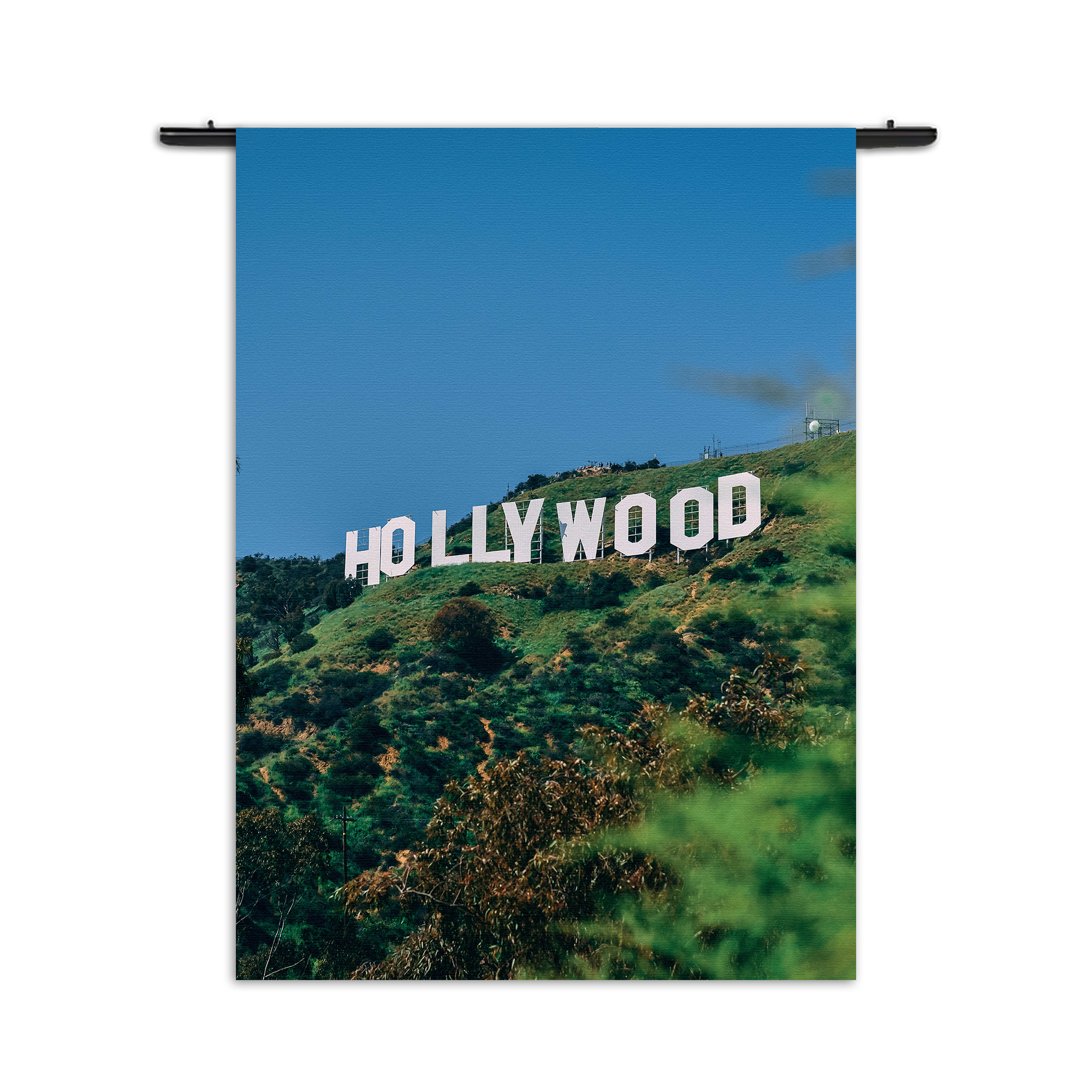 Wandkleed Hollywood Letters Rechthoek Verticaal