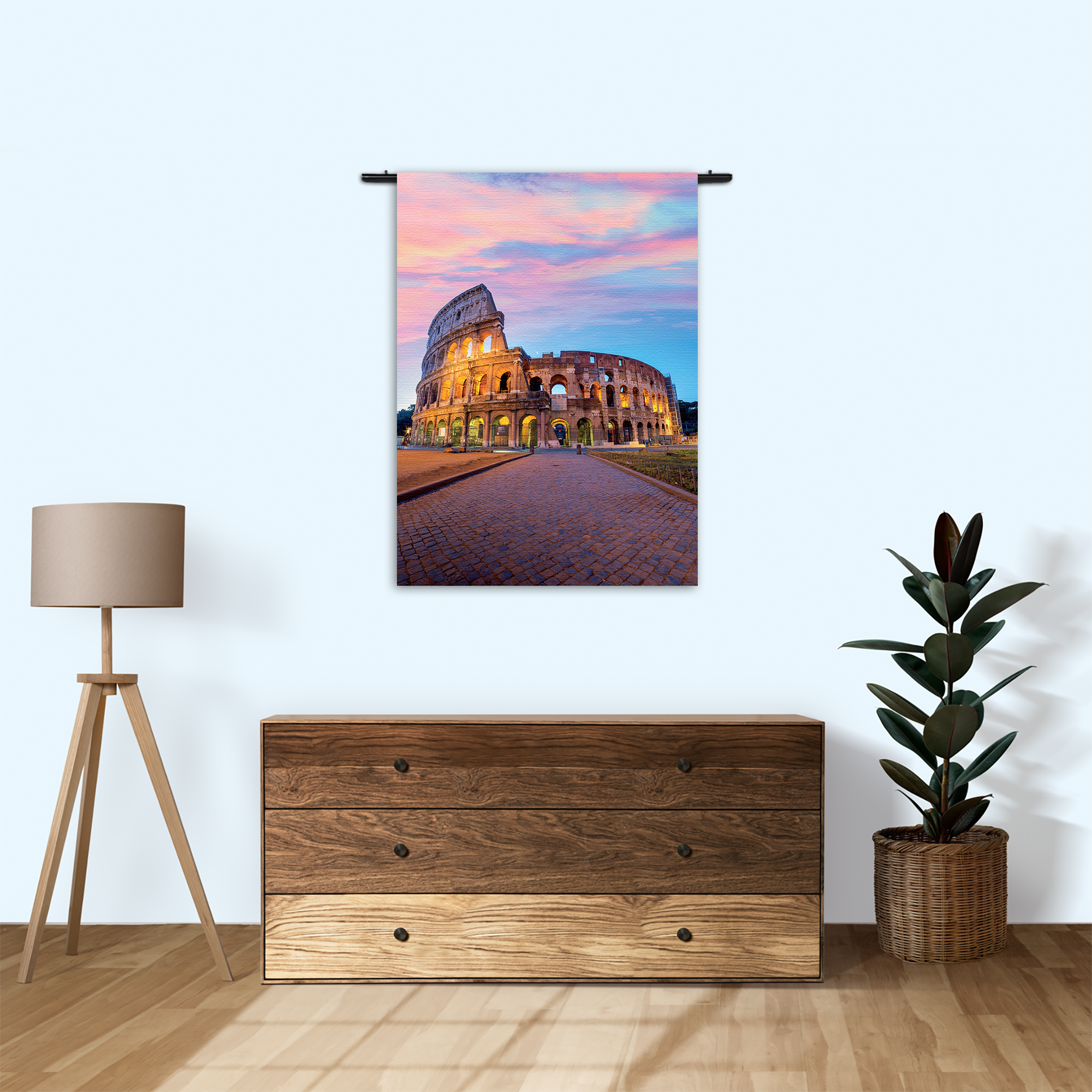 Wandkleed Het Colosseum Rome 01 Rechthoek Verticaal Template 50 70 Verticaal Steden 59 1