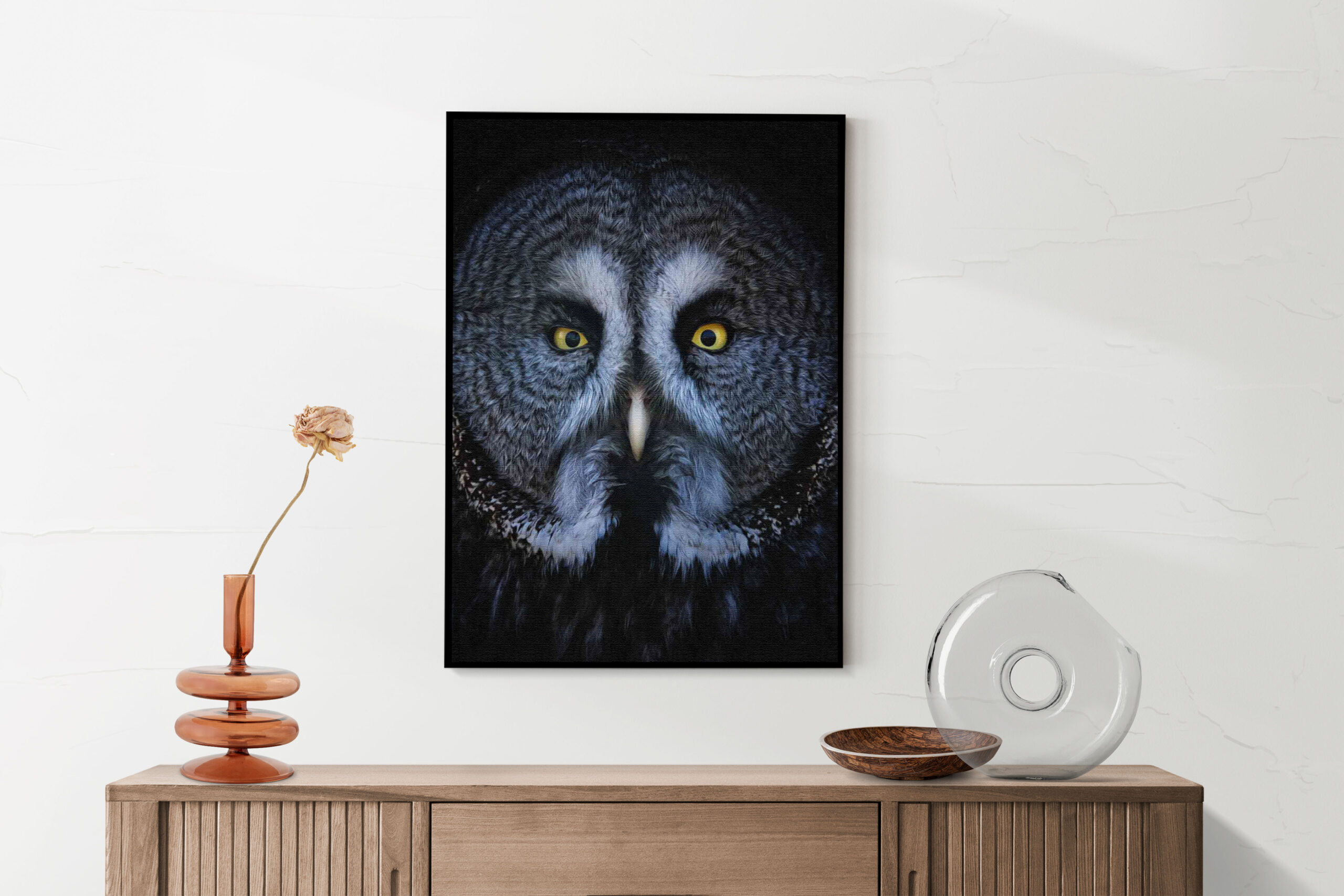 Akoestisch Schilderij Edelhert In De Sneeuw Rechthoek Verticaal Template 50 70 Verticaal dieren 49 2 scaled 1