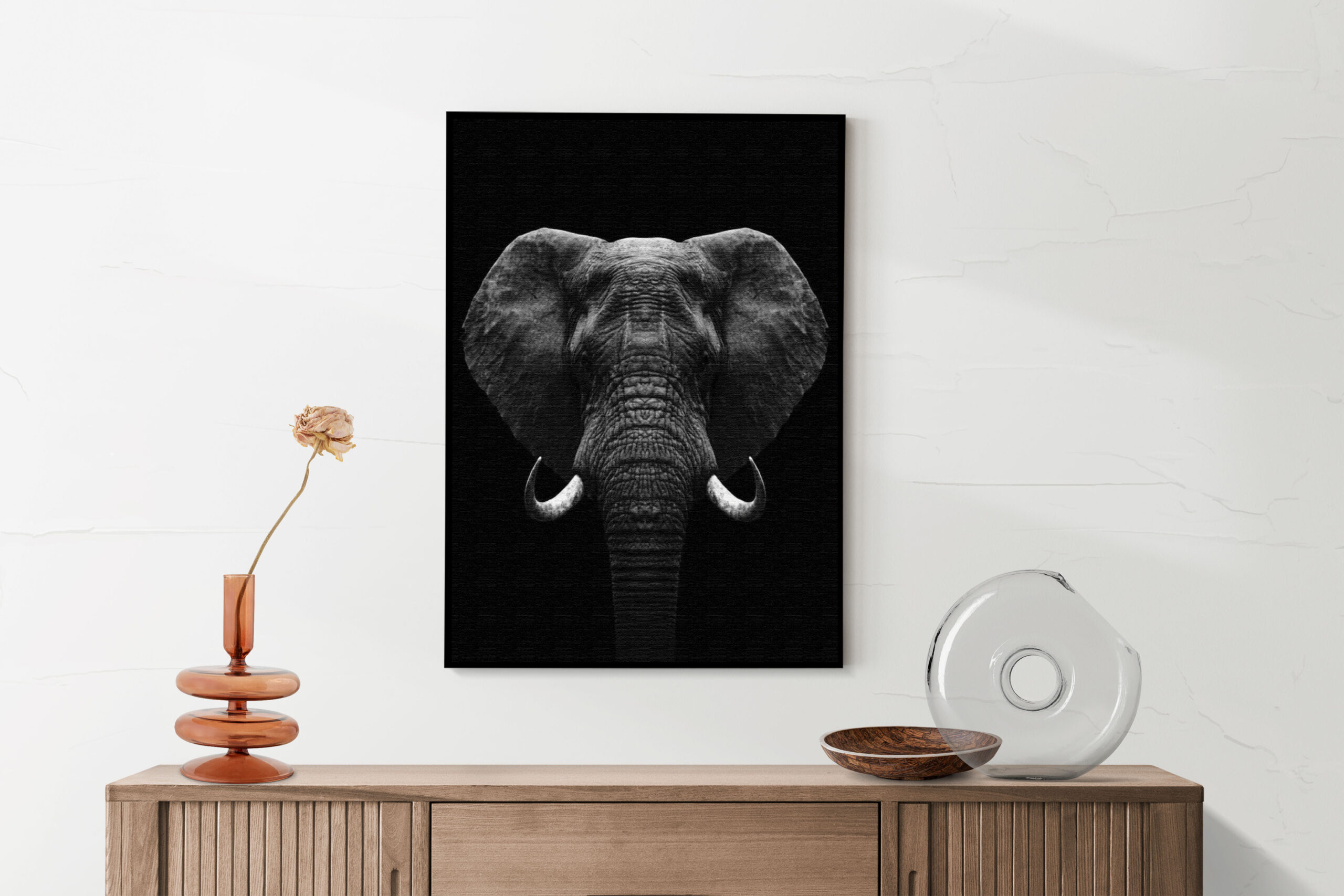 Akoestisch Schilderij Edelhert In De Sneeuw Rechthoek Verticaal Template 50 70 Verticaal dieren 56 2 scaled 1