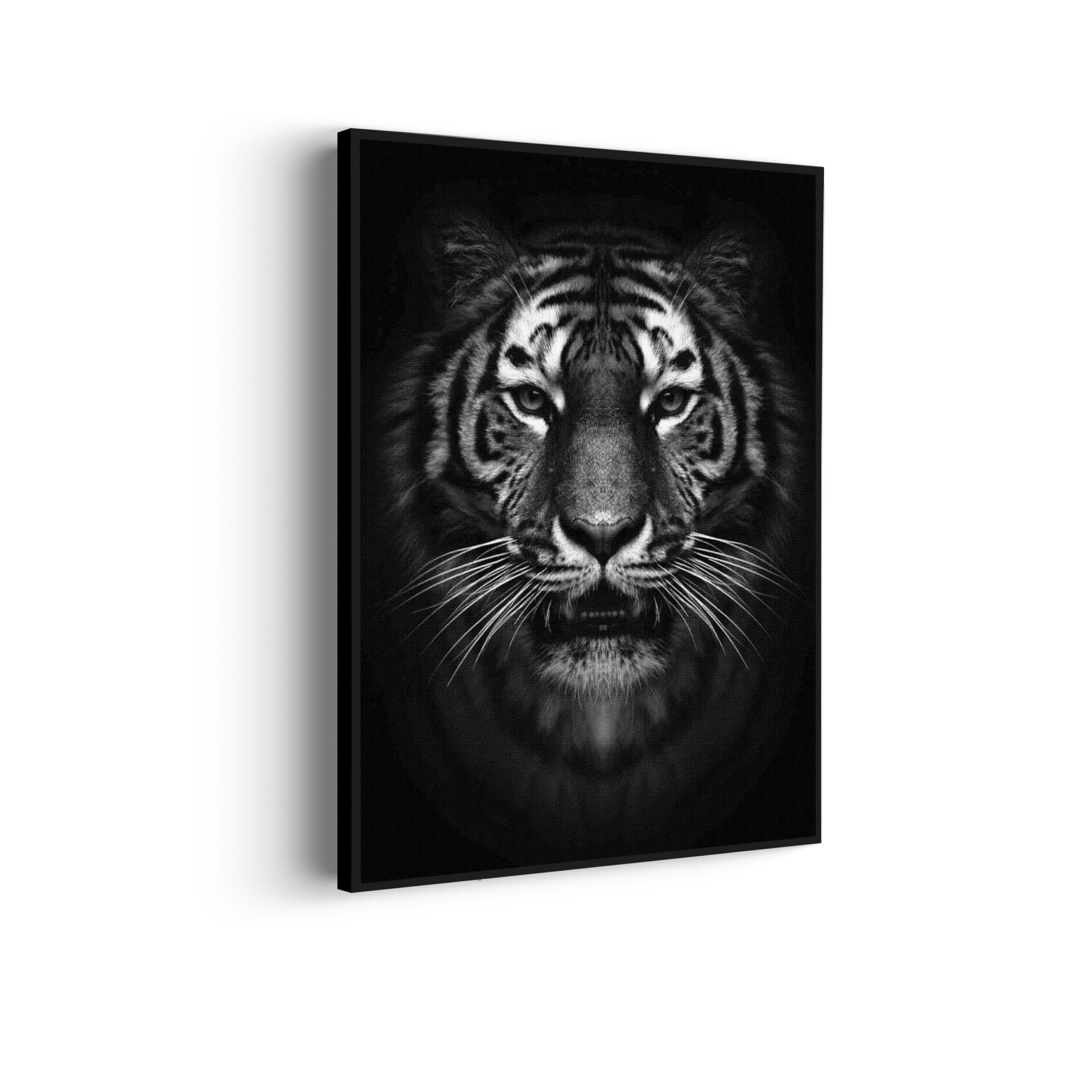 Akoestisch Schilderij De Tijger Zwart Wit Rechthoek Verticaal Template 50 70 Verticaal dieren 67 scaled 1