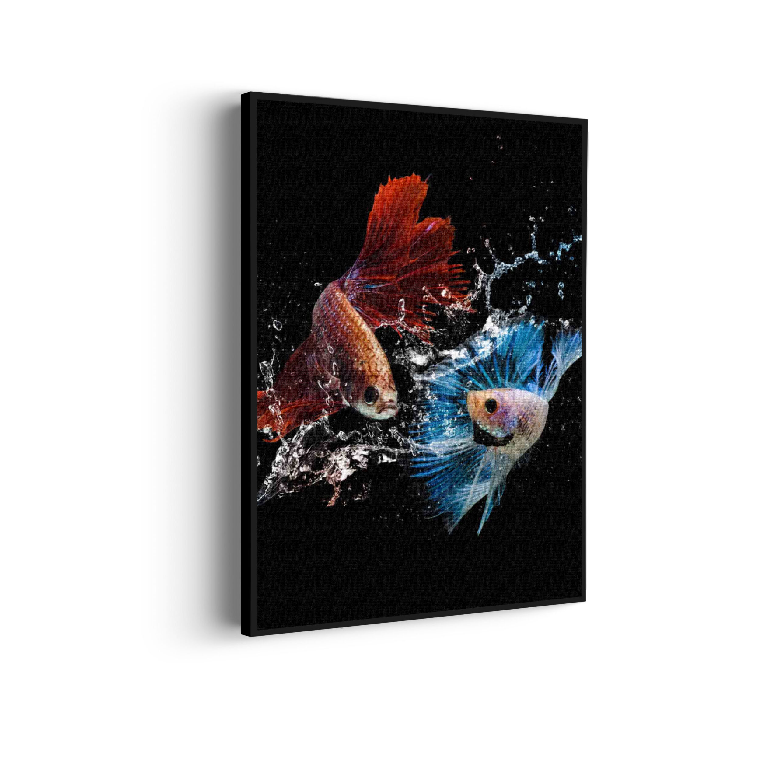Akoestisch Schilderij Twain Betta Fishes Rechthoek Verticaal Template 50 70 Verticaal dieren 68 scaled 1