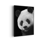 Akoestisch Schilderij Pandabeer Zwart Wit 02 Rechthoek Verticaal Template 50 70 Verticaal dieren 74 scaled 1