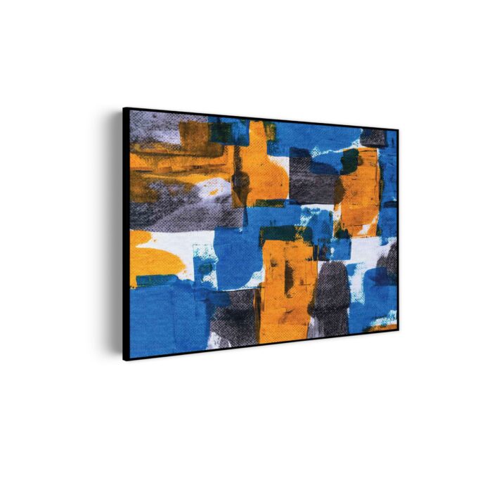 Akoestisch Schilderij Kleurrijk schilderij Rechthoek Horizontaal Template 50 70 horizontaal abstract 03 scaled 1