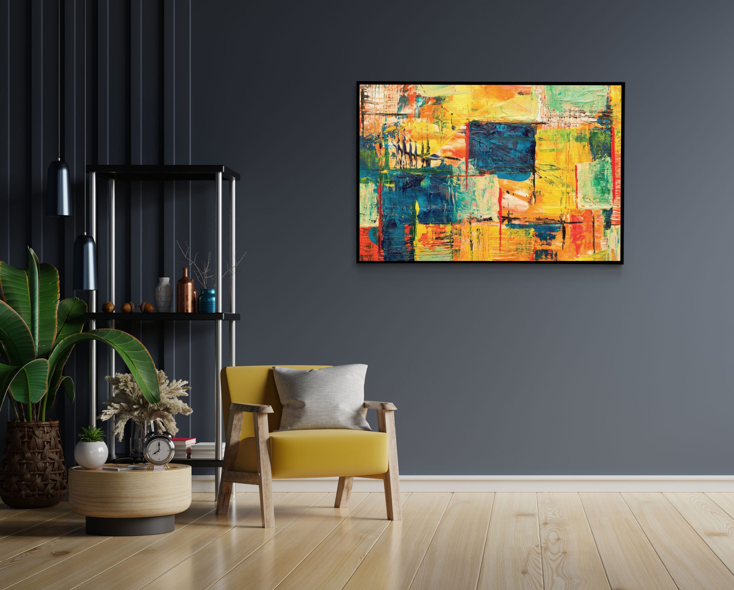 Akoestisch Schilderij Kunst Mondriaan Stijl Kleurrijk Rechthoek Horizontaal Template 50 70 horizontaal abstract 103 1 scaled 1