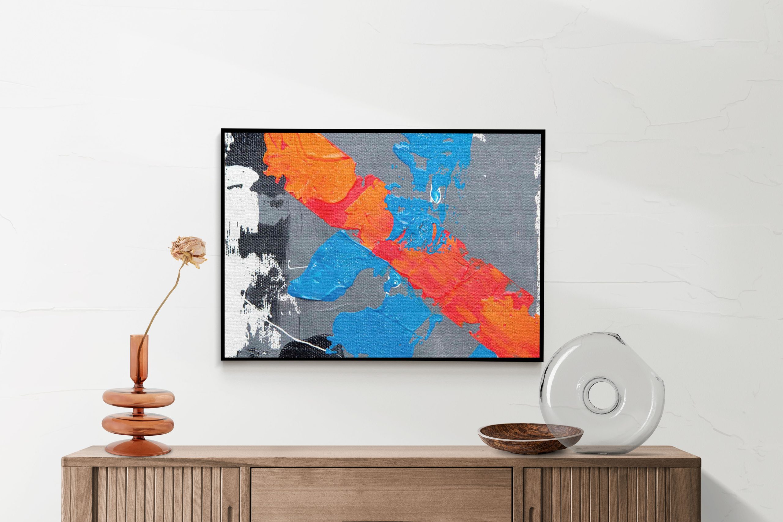 Akoestisch Schilderij Painted Canvas Rechthoek Horizontaal Template 50 70 horizontaal abstract 118 2 scaled 1