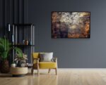 Akoestisch Schilderij Boomstam - Boomschors - Hout Patroon Rechthoek Horizontaal Template 50 70 horizontaal abstract 94 1 scaled 1
