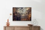 Akoestisch Schilderij Boomstam - Boomschors - Hout Patroon Rechthoek Horizontaal Template 50 70 horizontaal abstract 94 2 scaled 1