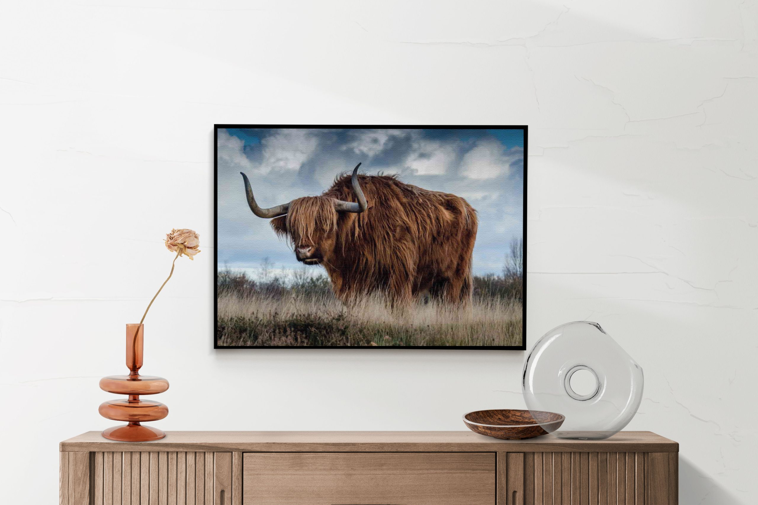 Akoestisch Schilderij Neushoorn Zwart Wit Rechthoek Horizontaal Template 50 70 horizontaal dieren 18 2 scaled 1