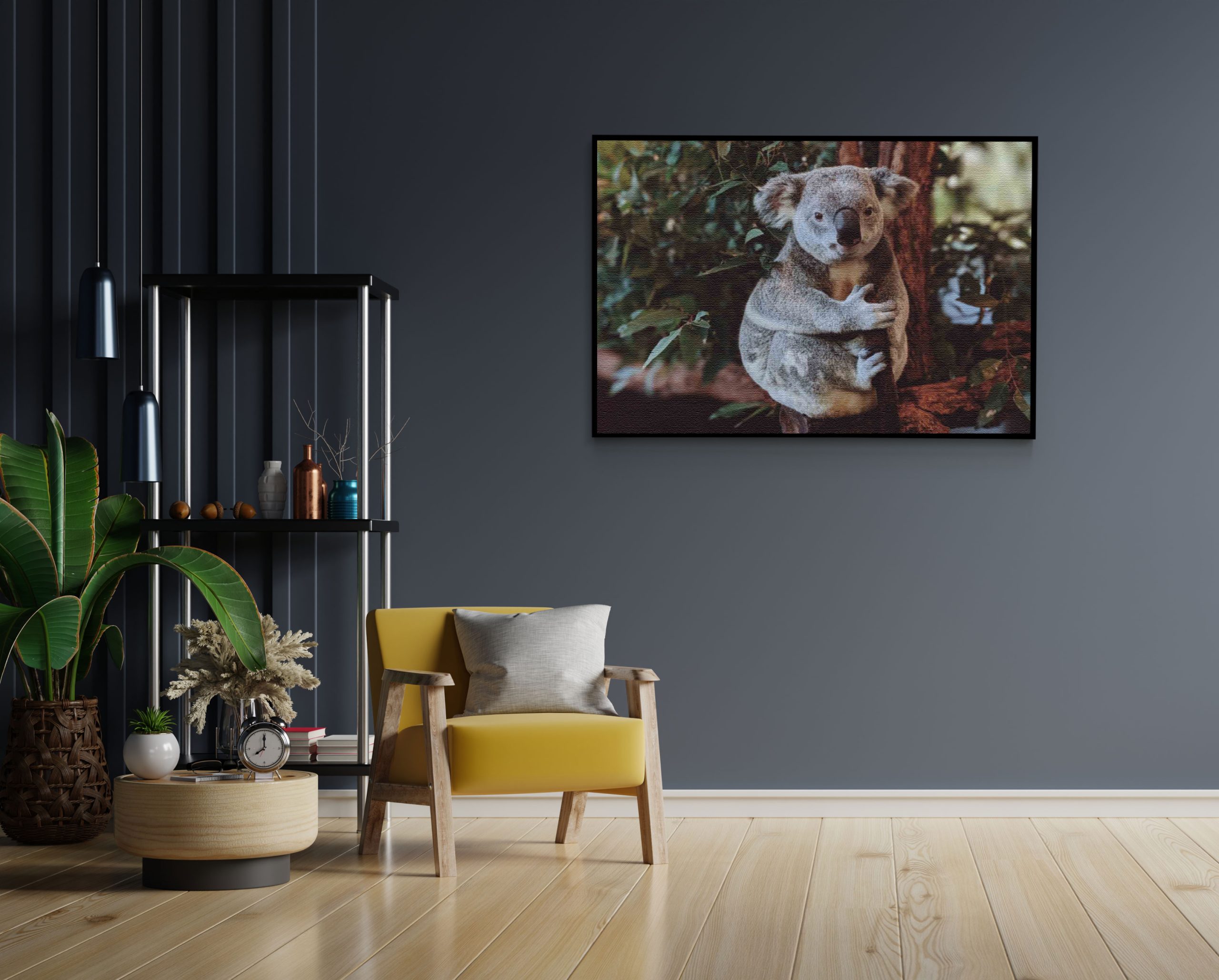 Akoestisch Schilderij De Vastgelamde Koala Rechthoek Horizontaal Template 50 70 horizontaal dieren 23 1 scaled 1