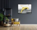 Akoestisch Schilderij Springende Dolfijnen Goud 02 Rechthoek Horizontaal Template 50 70 horizontaal dieren 3 1 scaled 1
