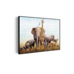 Akoestisch Schilderij De dieren van Zuid Afrika Rechthoek Horizontaal Template 50 70 horizontaal dieren 44 scaled 1