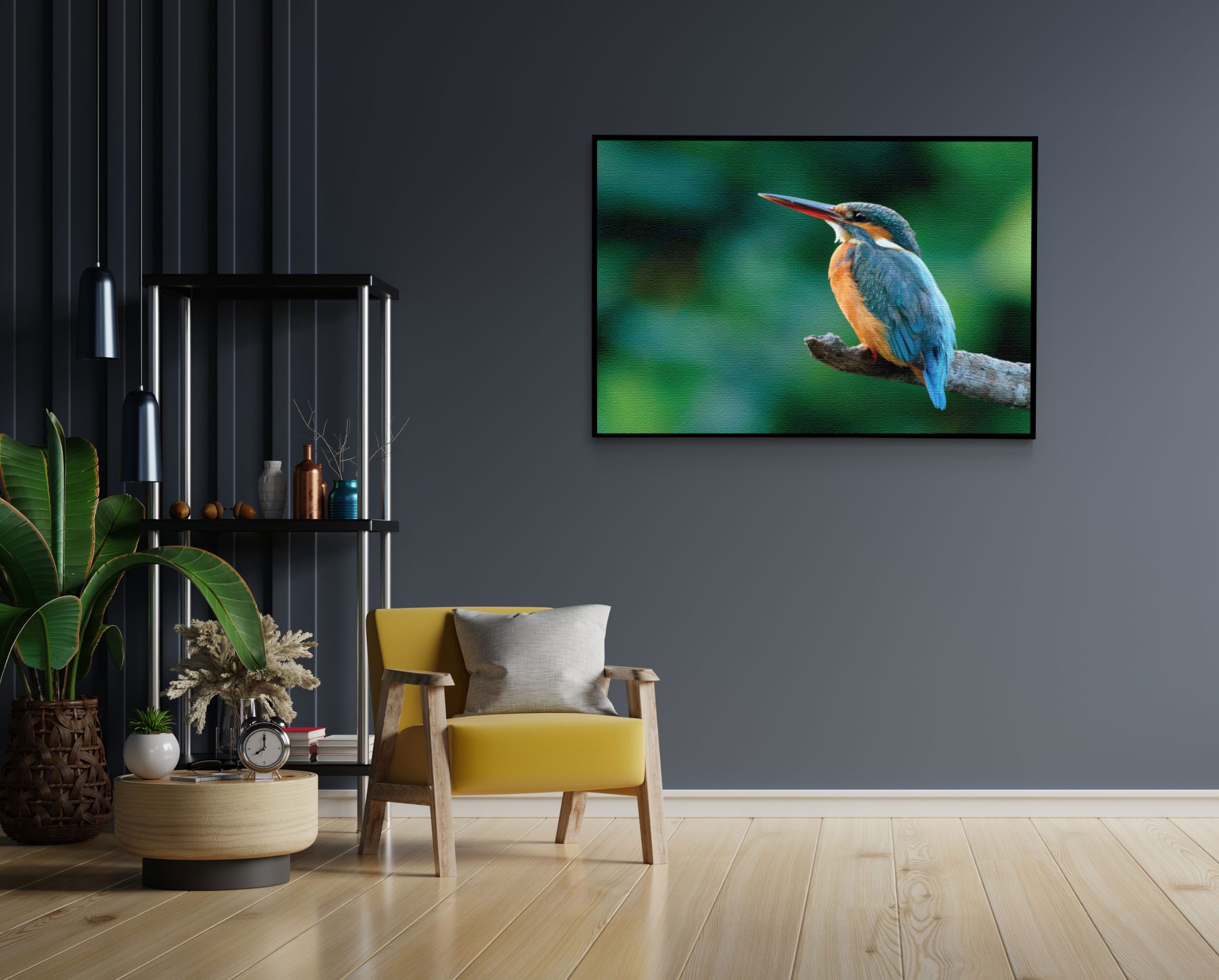 Akoestisch Schilderij De Ijsvogel Rechthoek Horizontaal Template 50 70 horizontaal dieren 51 1 scaled 1