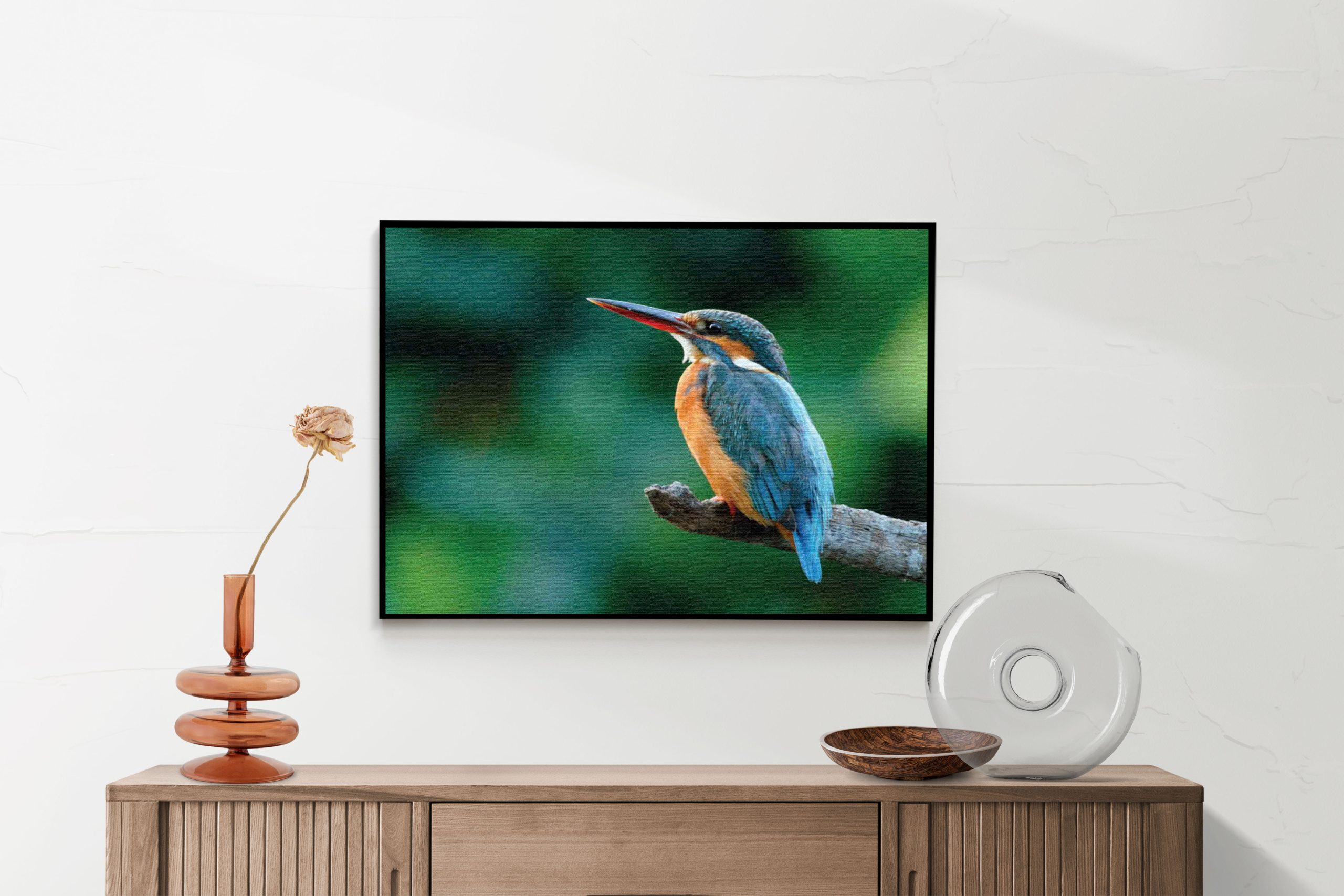 Akoestisch Schilderij De Ijsvogel Rechthoek Horizontaal Template 50 70 horizontaal dieren 51 2 scaled 1