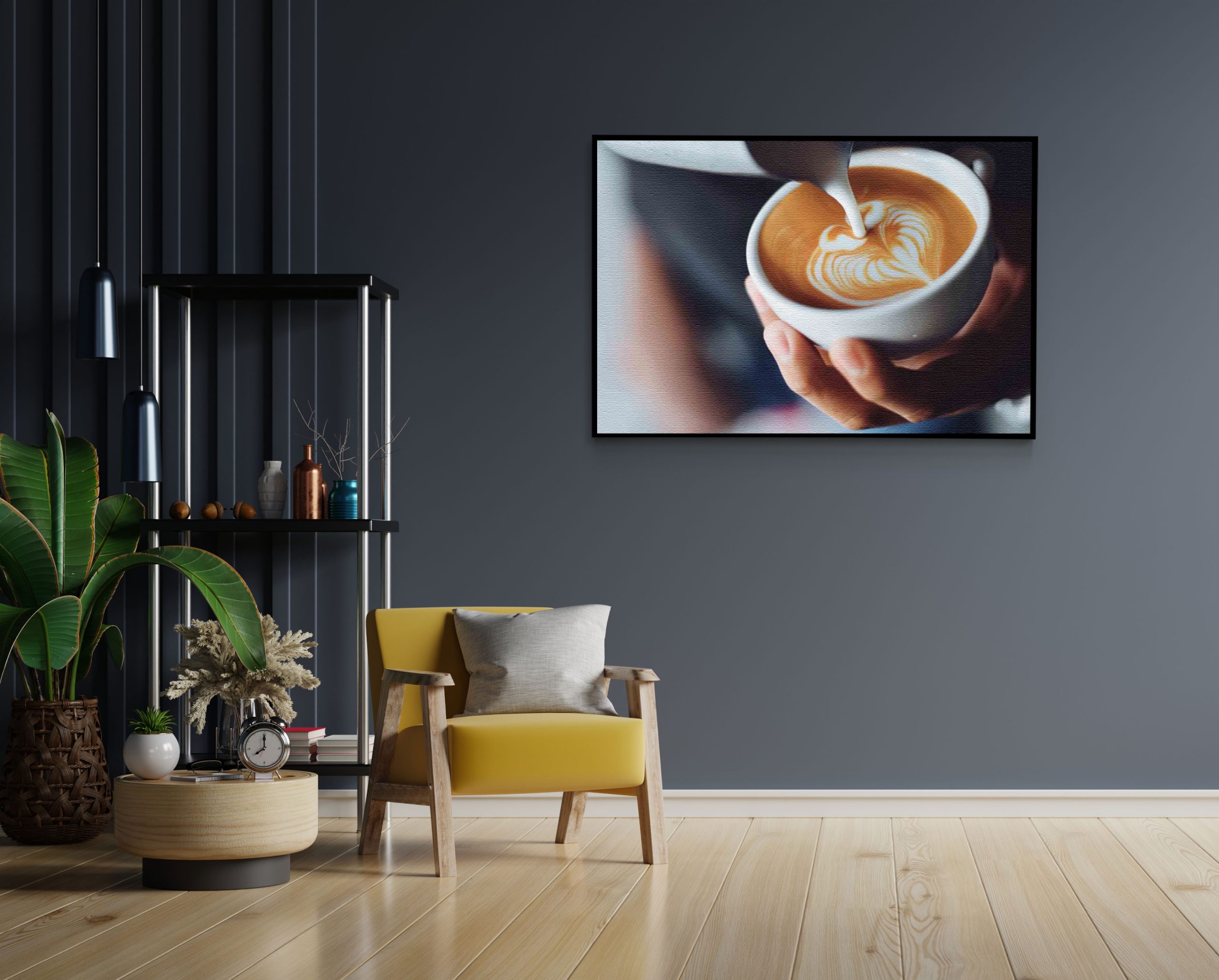 Akoestisch Schilderij Koffie Love Rechthoek Horizontaal Template 50 70 horizontaal eten en drinken 20 1 scaled 1