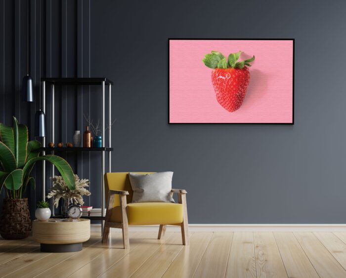 Akoestisch Schilderij Strawberry Rechthoek Horizontaal Template 50 70 horizontaal eten en drinken 4 1 scaled 1